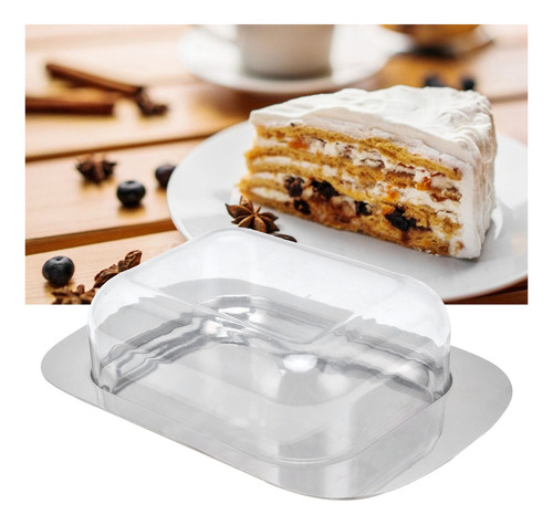 Recipiente Cuadrado De Acero Inoxidable Para Queso
