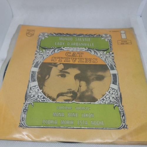 Disco 45 Rpm: Cat Stevens- Mundo Salvaje