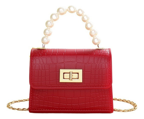 Minibolso De Mano Fashion Pearl Para Mujer