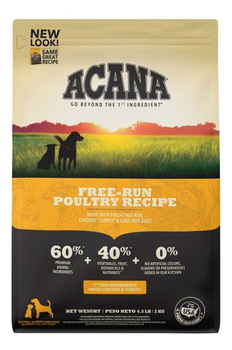 Acana Free - Run Poultry 11,35 Kg
