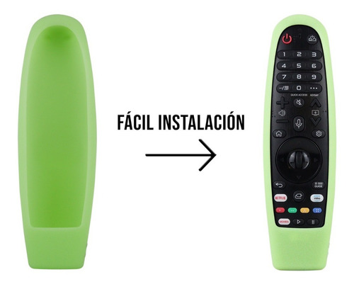 Imagen 7 de 10 de Funda Para Control LG Magic Silicon Case Protector