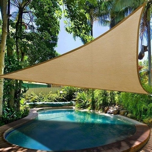 Jardim Pátio Piscina Toldo Vela Dossel Dossel Protet