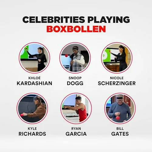 Pelota De Boxeo Con App Integrada - Ajustable Y Usada Por Ce