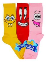 Comprar Calcetas Bob Esponja Don Cangrejo Patricio Calcetas Sport