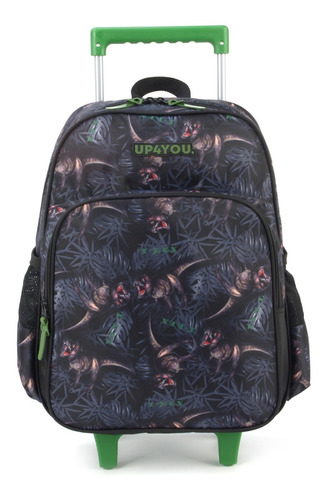 Mochila Dinossauro Rodinha Grande Infantil Up4you Luxcel