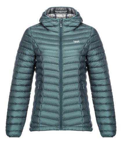 Chaqueta Mujer Peak Down Hoody Jacket Turquesa Lippi