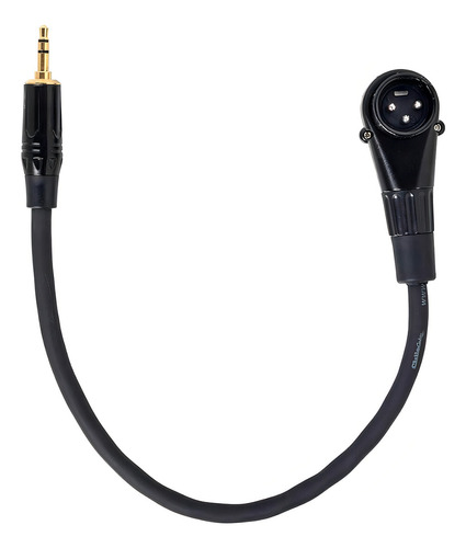 Cabo Xlr Macho 90º Graus Para P2 Macho Estereo 80 Cm
