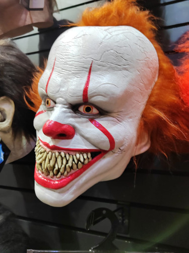 Máscara Payaso It Monster Chapter 2 Deluxe Disfraz Halloween