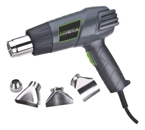 Genesis Ghg1500a Kit De Pistola De Calor De Doble Temperatur