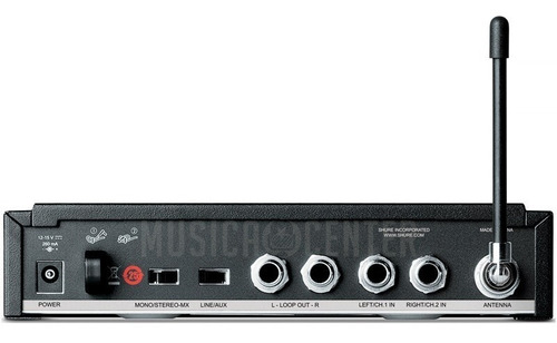Retorno Palco Monitor Pessoal Sem Fio Shure + Se215 Original