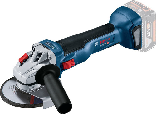 Imagen 1 de 2 de Miniesmeriladora Inalámbrica Bosch Gws 18v-10 Sin Bateria