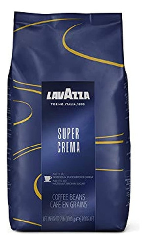 Café Lavazza Super Crema 1 Kg Espresso Para Maquina 