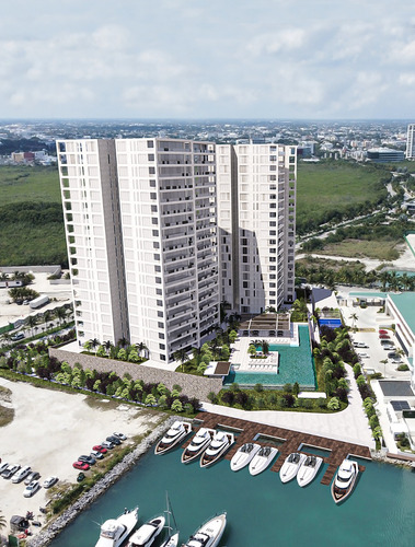 Departamento En Venta En Cancún, Quintana Roo, Dos Puntas, De Lujo Con Administración Condo Hotel