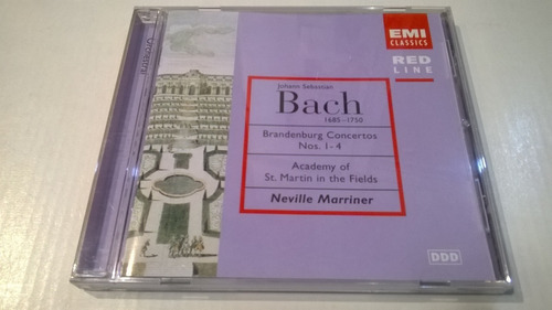 Brandenburg Concertos 1 & 4, Bach - Cd 1997 Nuevo Holland