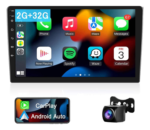 2g  32g Estéreo Android Doble Din Para Automóvil Con Apple C