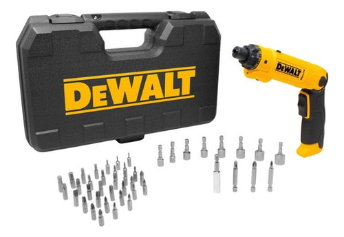 Taladro Atornillador 8v 45 Accesorios Dcf008-b3 Dewalt Rudo