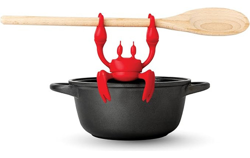 Red The Crab Soporte Silicona Para Utensilios Cocina Soporte