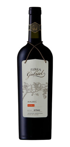 Vino Finca Gabriel Malbec Roble 750ml