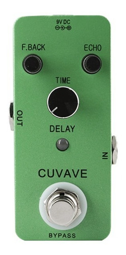 Pedal Para Guitarra Bajo Classic Delay Cuvave