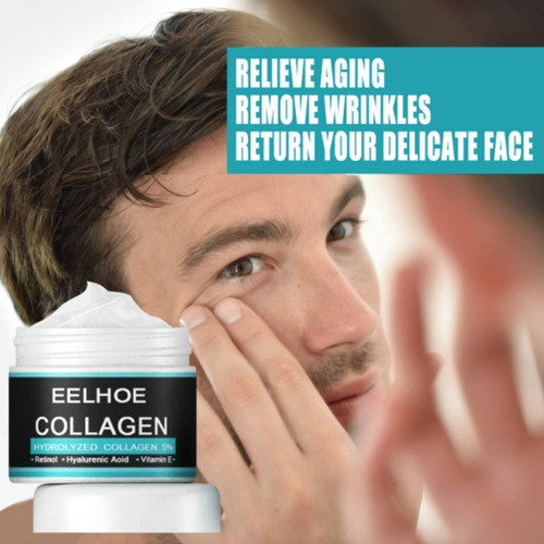 2 Creme Anti Rugas Colágeno Hidrolisado Sinais Profundos 50g