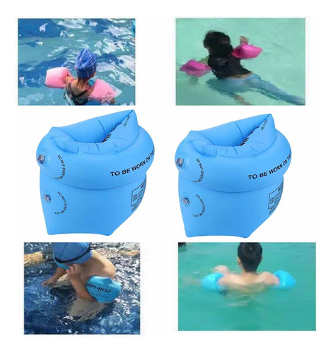 Brazalete Inflable De Natación, 2 Pares