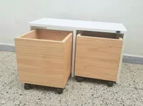 Comprar Juguetero Escritorio Montessori Cubos Paraiso Ruedas Juguete