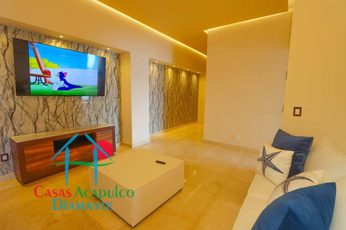 Cad Villa Emiliano. Con Terraza Con Alberca, Sala, Comedor, Bbq Y Vista A La Bahía De Acapulco