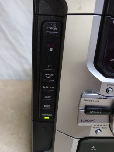 Módular Sony Genezi Gt55 Jalando Casi Al 100 Leer Descripci Negro 225 W (Usado)