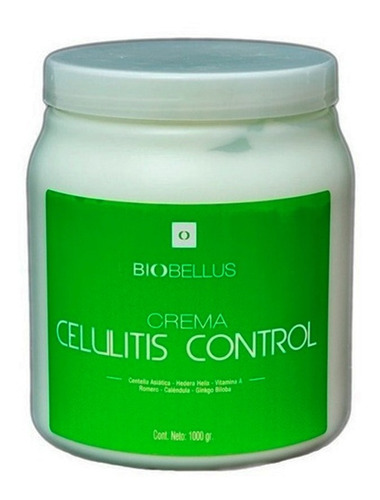 Crema Celulitis Control Biobellus Centella Asiatica X 1000