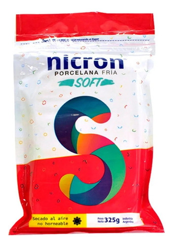 Porcelana Fría Nicron Soft Pack Por 20 Paquetes De 325 Grs