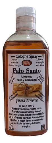 Loción Palo Santo Colonia Esotérica- Genera Armonia 