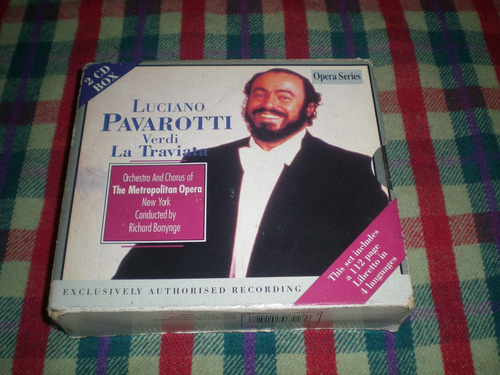 Luciano Pavarotti / La Traviata  Box 2 Cds + Libro C57 