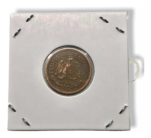 Moneda De México De Cobre De 1 Centavo Del Año 1939 (Usado)