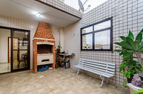 Imagem 18 de 30 de Cobertura À Venda, 226 M² Por R$ 950.000,00 - Pompéia - Santos/sp - Co0012
