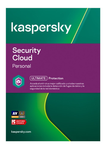 Imagen 1 de 4 de Licencia Kaspersky Security Cloud Personal 3 Disp 2 Años