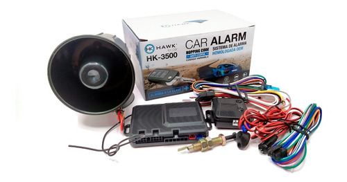 Kit Alarma Antirrobo Homologada A La Llave Original Del Auto