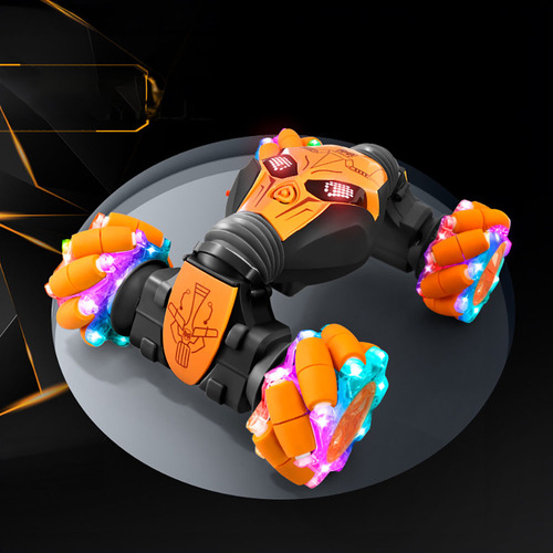Vehículo Rc Cm-top 1:14 Carros Acrobático Control Remoto Color Azul