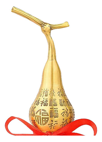 Adorno De Mesa De Calabaza De Latón Feng Shui, Estatua 16cm