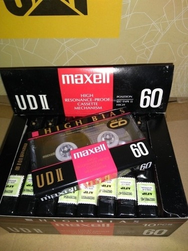 Imagen 3 de 10 de Maxell Udll 60 Cro2 Cromo X 10u Made In Japan, Envios Gratis