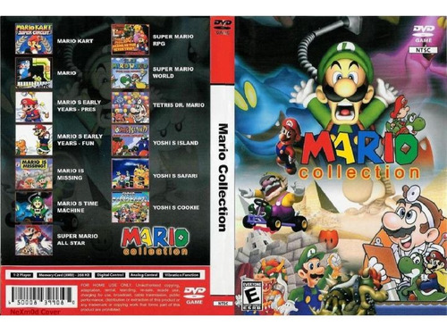 Super Mario Collection | Ps2 | Dvd Fisico