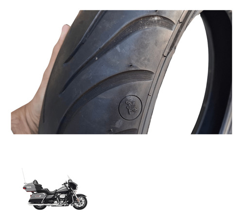Pneu Diant. Michelin 130/80 R17 Harley Touring Ultra 2017