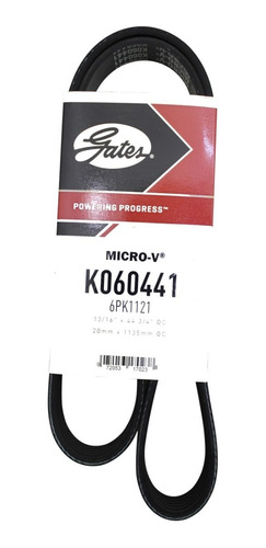 Banda Motor Micro-v Alt Aa Vw Golf 2.0 2002 2003 Gates