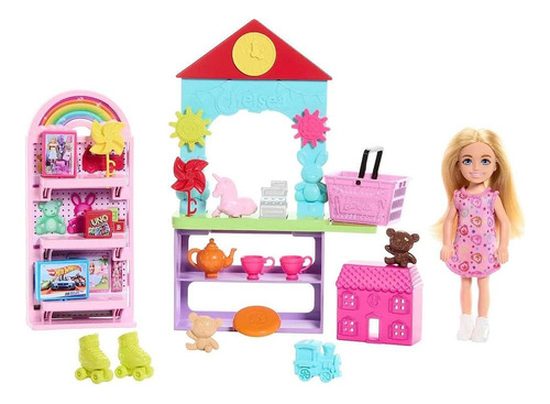 Barbie Chelsea Playset Loja De Brinquedos Mattel Hny59