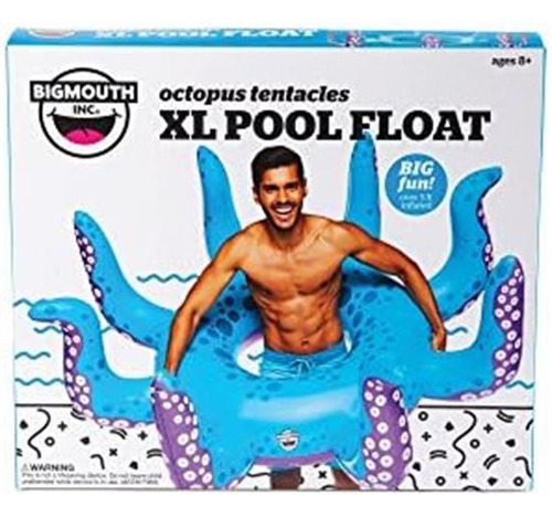 Paquete De 1 Inflable Alberca Bigmouth Inc Pulpo