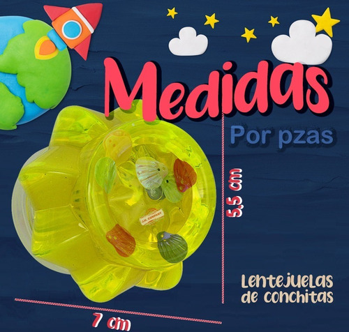 Imagen 2 de 8 de Set 6 Pcs Slime Colores Neon Didactico Niño Mayoreo Mm-012