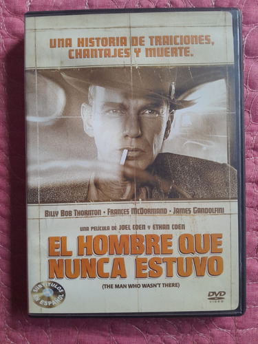 Dvd El Hombre Que Nunca Estuvo