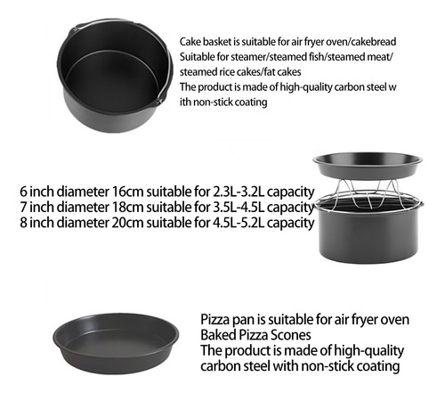 Accesorios: Molde De Seguridad Para Hornear Pizza, 10 Unidad