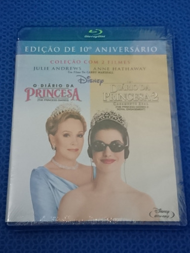 Blu-ray O Diário Da Princesa 1 & 2