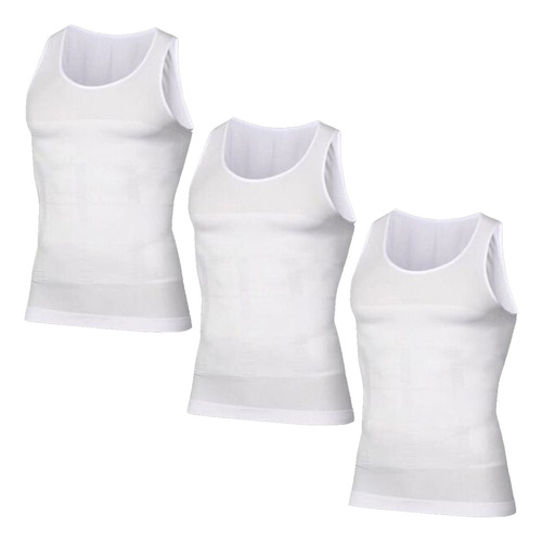 Kit C/ 3 Cintas Modeladoras Masculina Slim Postural Fitness