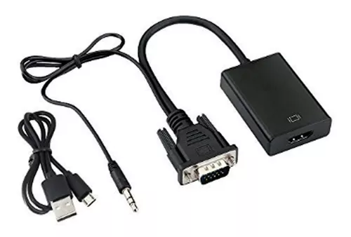 Reproductor multimedia de TV HDMI 4K @30hz con HDMI dual, una salida  AV/VGA, función de divisor HDMI 4K, reproductor MP4 digital para unidad USB